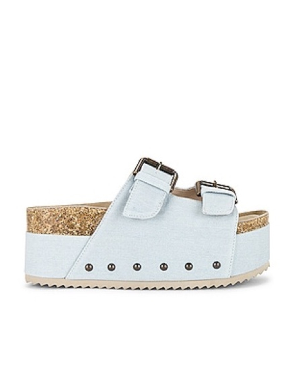 Intentionally Blank Cooper-2 Platform Slide Sandals Size 42